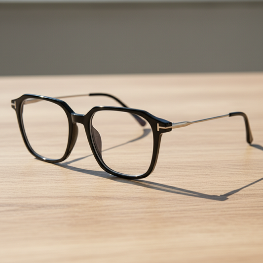 Elma Clear Clear Lens Glasses Lifestyle Shot