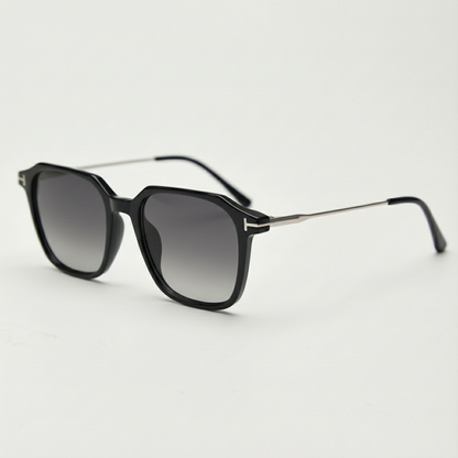 Elma Grey Gradient Lens Sunglasses Side View