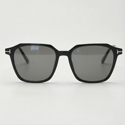 Elma Grey Tinted Lens Sunglasses Front View