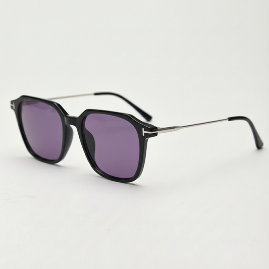 Elma Purple Tinted Lens Sunglasses Side View