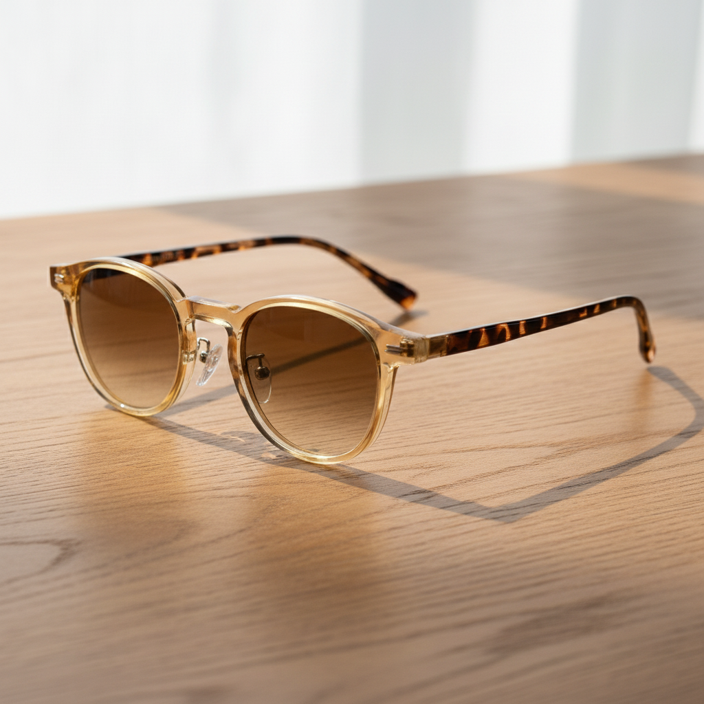 Gail Brown Gradient Lens Sunglasses Lifestyle Shot