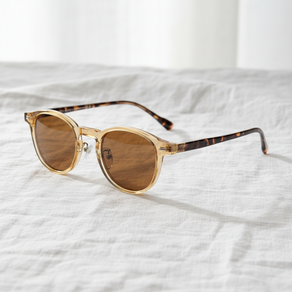 Gail Brown Tinted Lens Sunglasses Lifestyle Shot