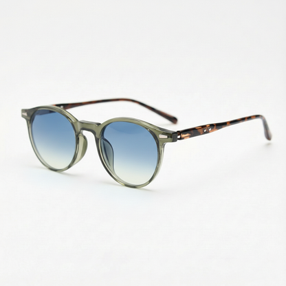 Ida Blue Gradient Lens Sunglasses Side View
