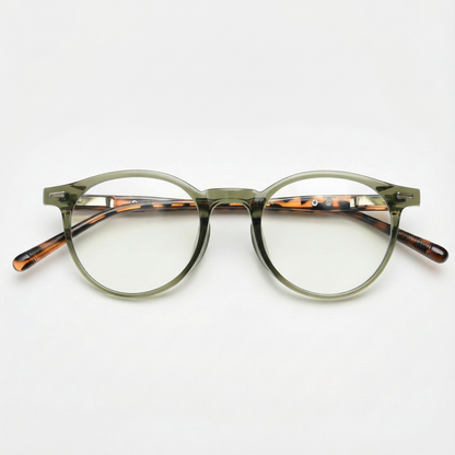 Ida Clear Clear Lens Glasses Front View