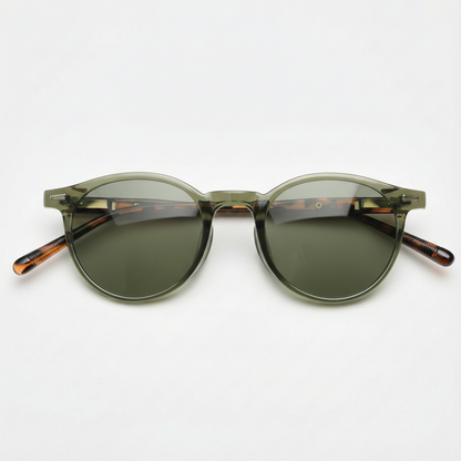 Ida Grey Tinted Lens Sunglasses Front View