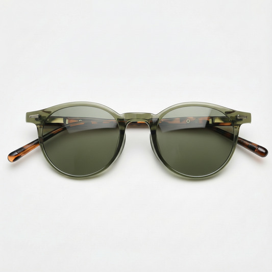 Ida Grey Tinted Lens Sunglasses Front View
