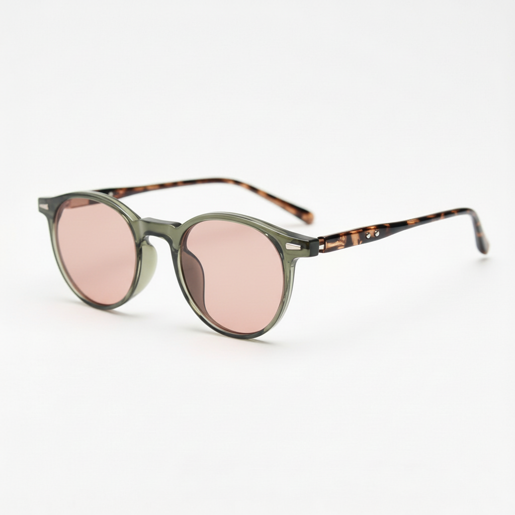 Ida Rose Tinted Lens Sunglasses Side View