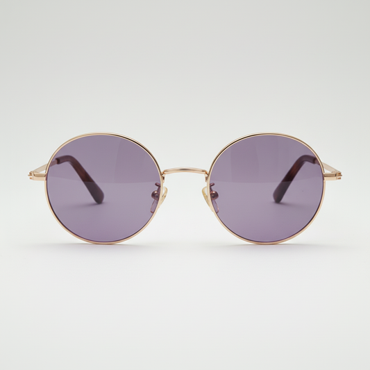 Jo Purple Tinted Lens Sunglasses Front View