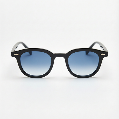 Joyce Blue Gradient Lens Sunglasses Front View
