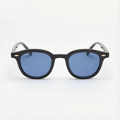 Joyce Blue Tinted Lens Sunglasses Front View