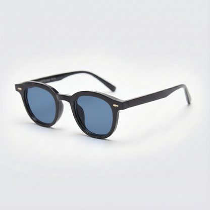 Joyce Blue Tinted Lens Sunglasses Side View