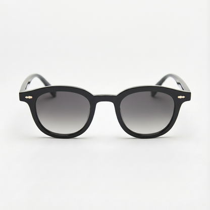 Joyce Grey Gradient Lens Sunglasses Front View