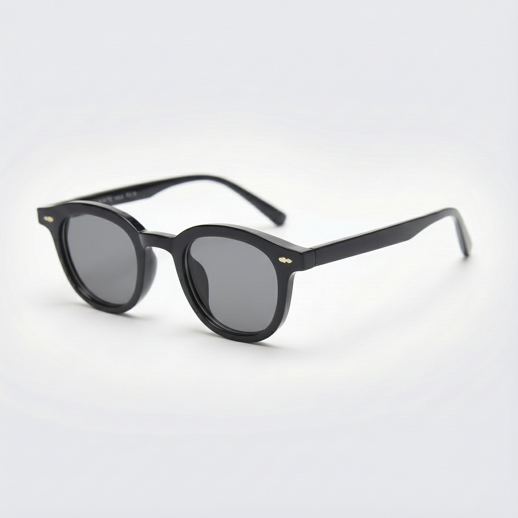 Joyce Grey Tinted Lens Sunglasses Side View