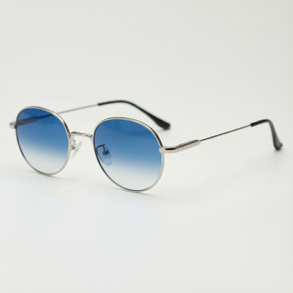 June Blue Gradient Lens Sunglasses Side View