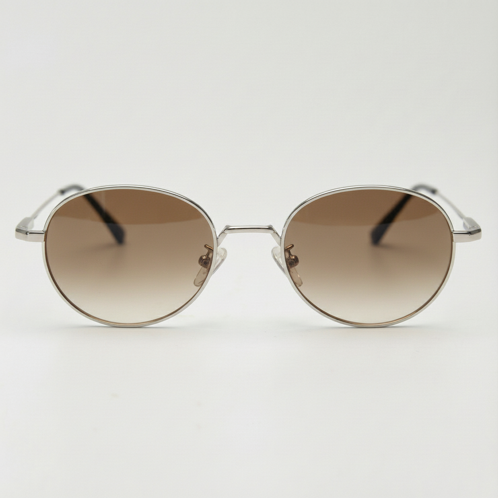 June Brown Gradient Lens Sunglasses Front View