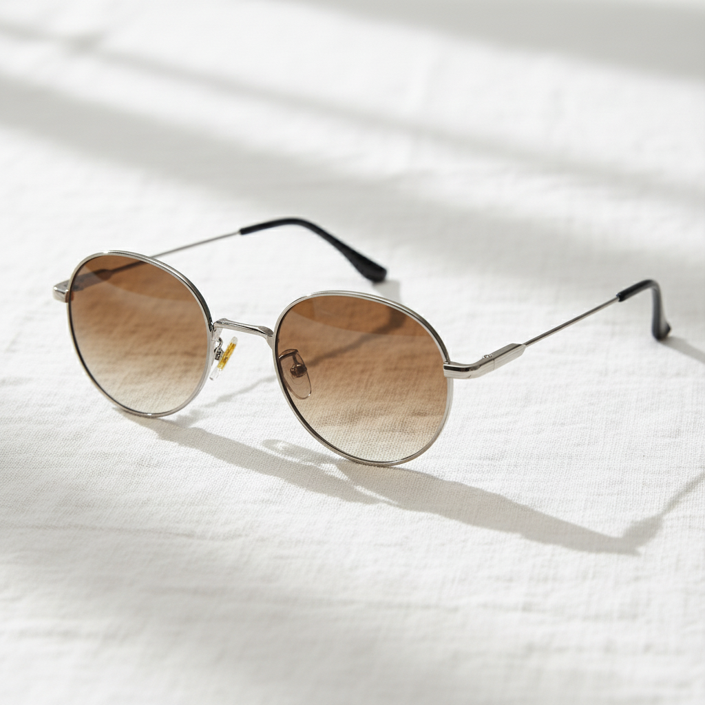 June Brown Gradient Lens Sunglasses Lifestyle Shot