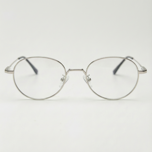 June Clear Clear Lens Sunglasses Front View