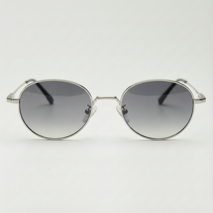 June Grey Gradient Lens Sunglasses Front View