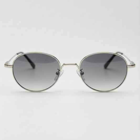 June Grey Gradient Lens Sunglasses Front View