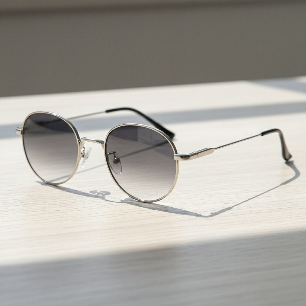 June Grey Gradient Lens Sunglasses Lifestyle Shot