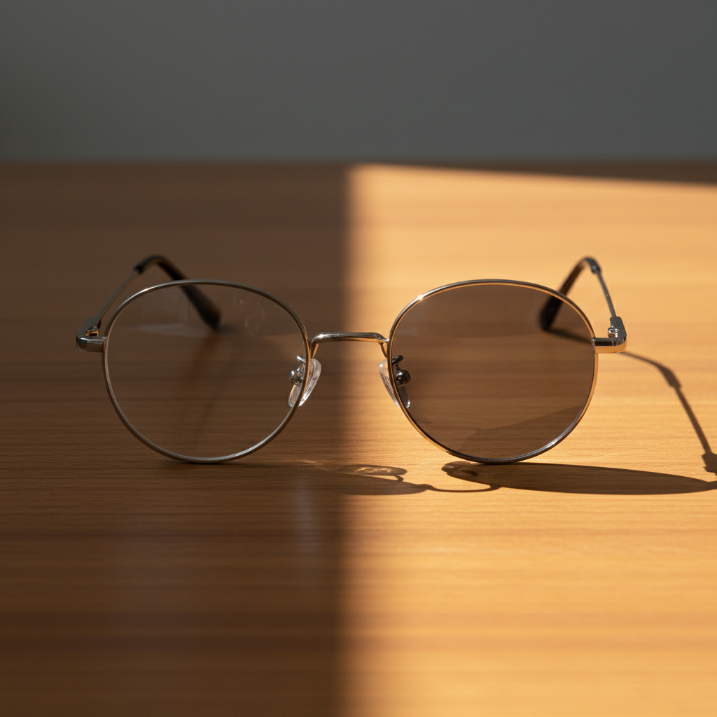 June Grey Photochromic Lens Sunglasses Lifestyle Shot