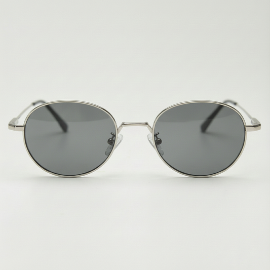 June Grey Tinted Lens Sunglasses Front View
