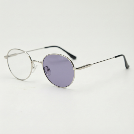 June Purple Photochromic Lens Glasses Side View