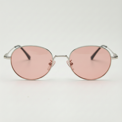 June Rose Tinted Lens Sunglasses Front View
