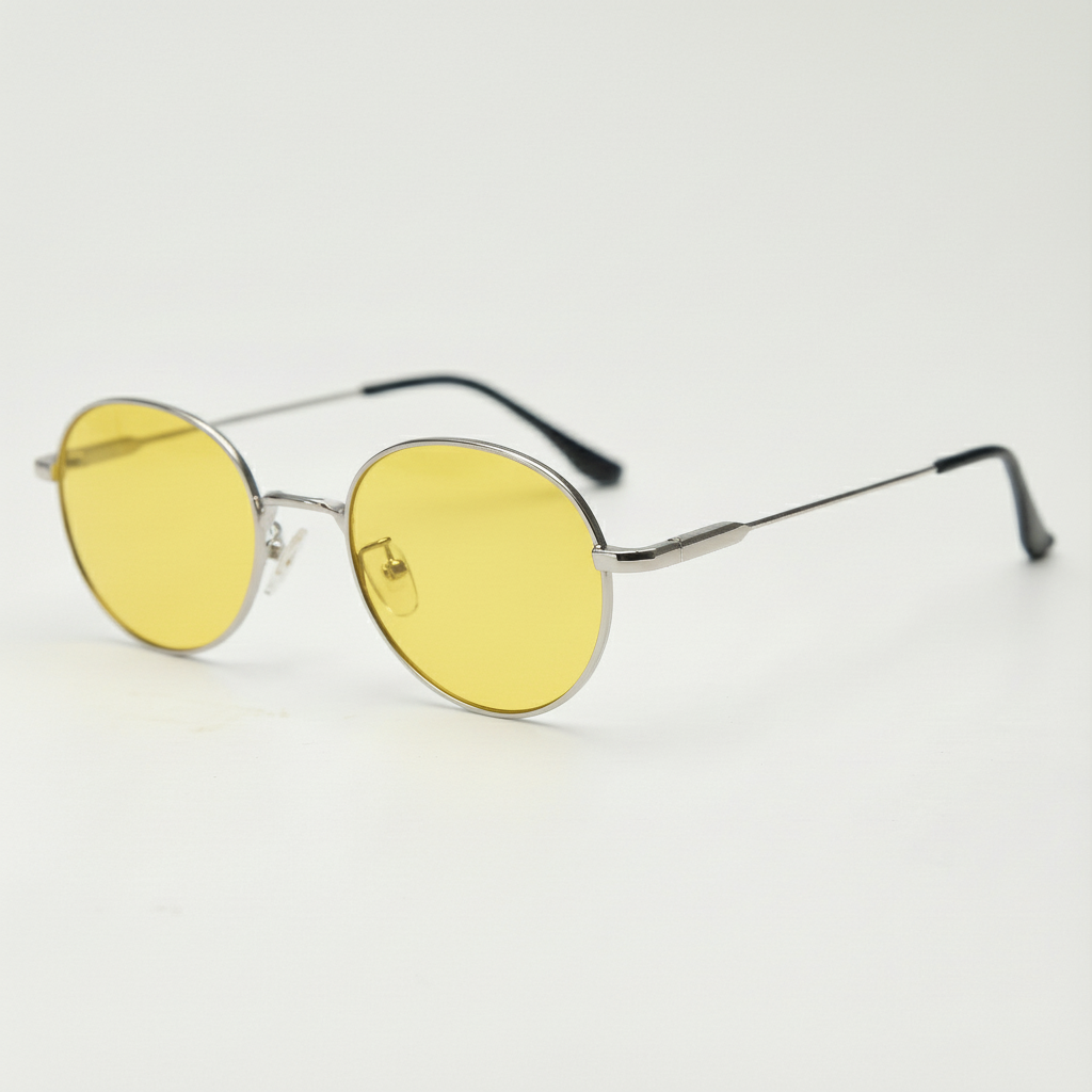 June Yellow Tinted Lens Sunglasses Side View