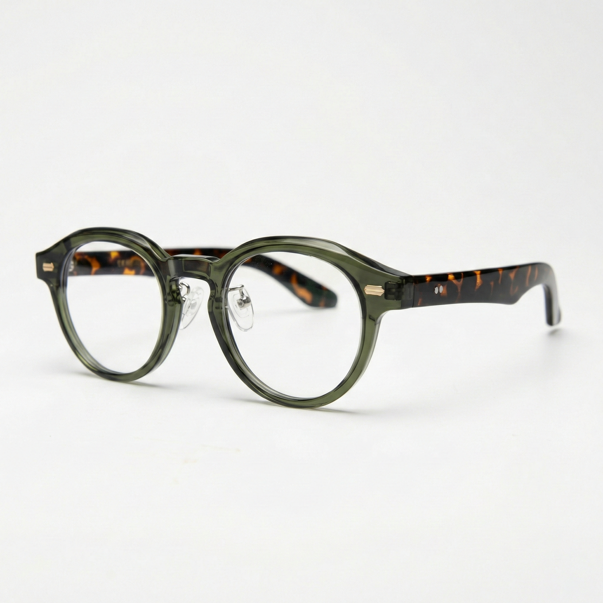 Lena Clear Clear Lens Glasses Side View