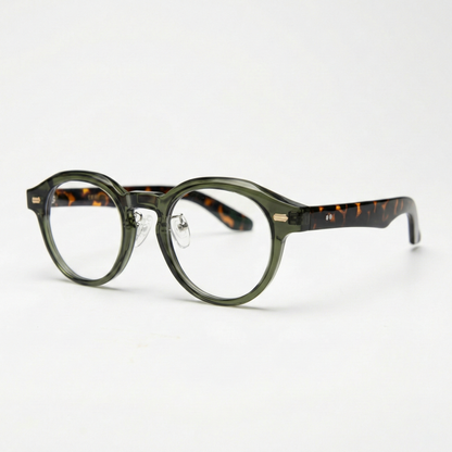 Lena Clear Clear Lens Glasses Side View