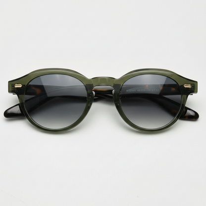 Lena Grey Gradient Lens Sunglasses Front View