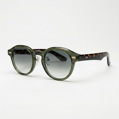 Lena Grey Gradient Lens Sunglasses Side View