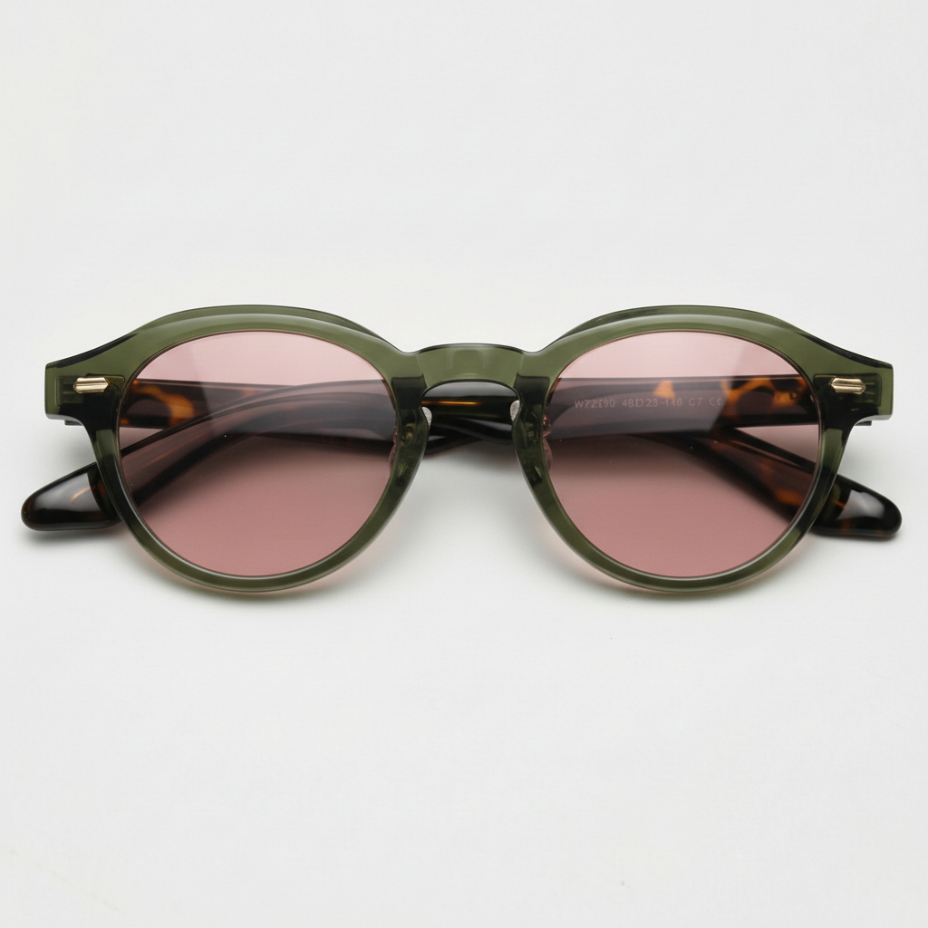 Lena Rose Tinted Lens Sunglasses Front View