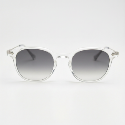 Lora Grey Grd Gradient Lens Sunglasses Front View