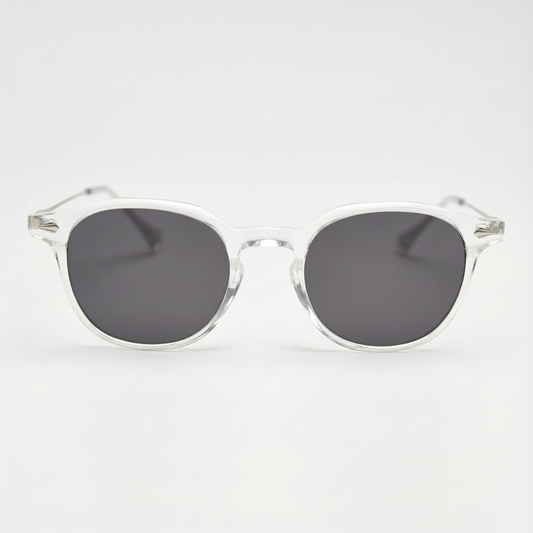 Lora Grey Tinted Lens Sunglasses Front View