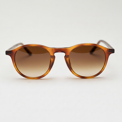 Moira Brown Gradient Lens Sunglasses Front View