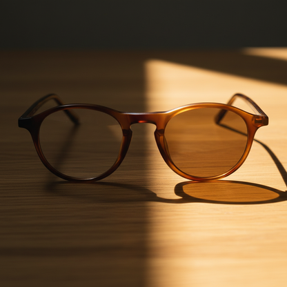 Moira Brown Photochromic Lens Glasses Lifestyle Shot