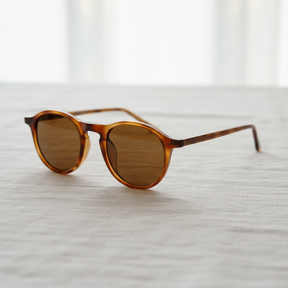 Moira Brown Tinted Lens Sunglasses Lifestyle Shot