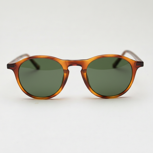 Moira Green Tinted Lens Sunglasses Front View