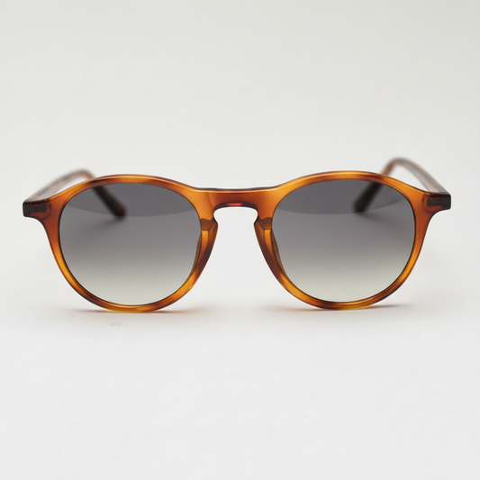 Moira Grey Gradient Lens Sunglasses Front View