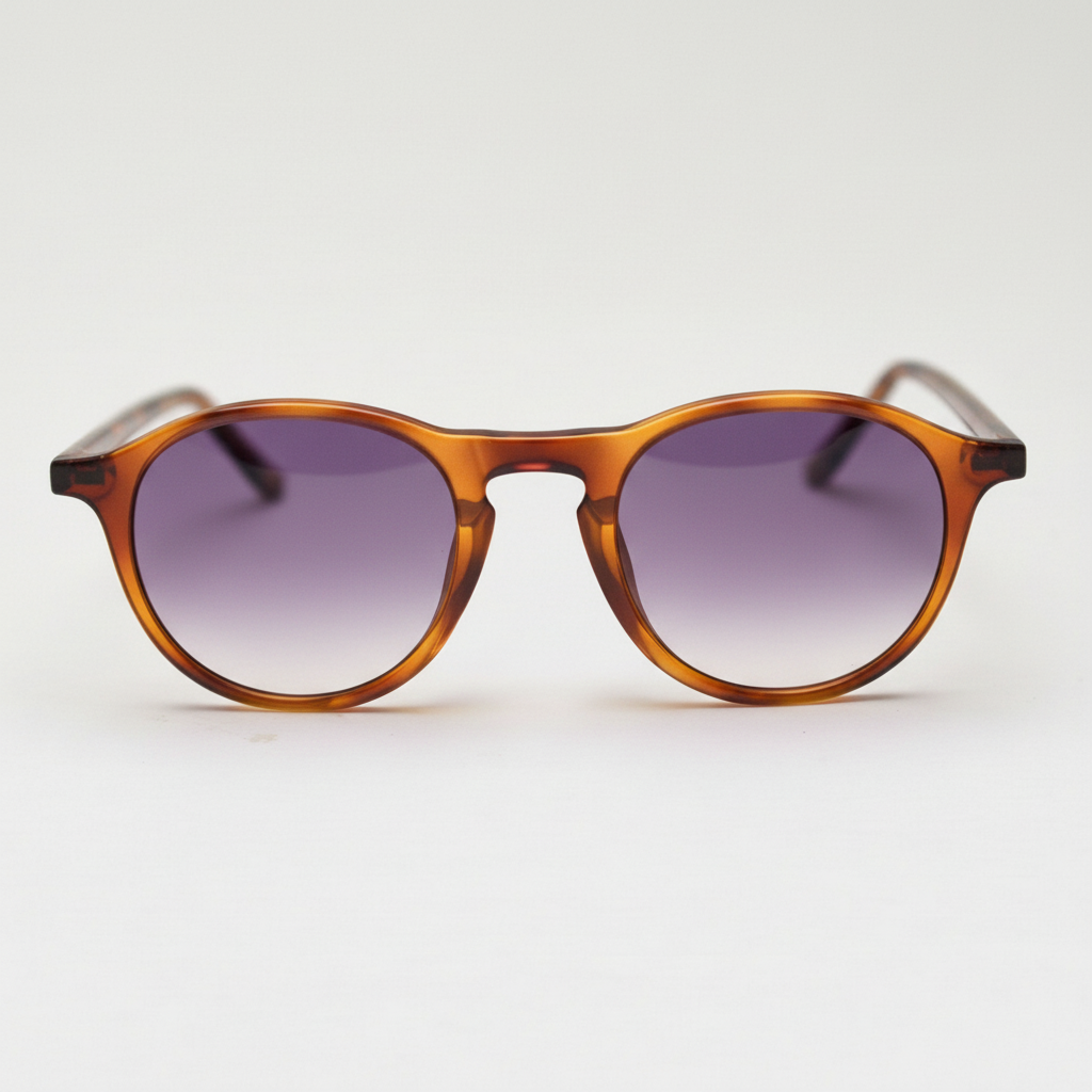 Moira Purple Gradient Lens Sunglasses Front View