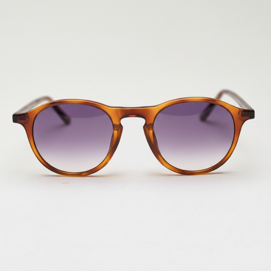 Moira Purple Gradient Lens Sunglasses Front View
