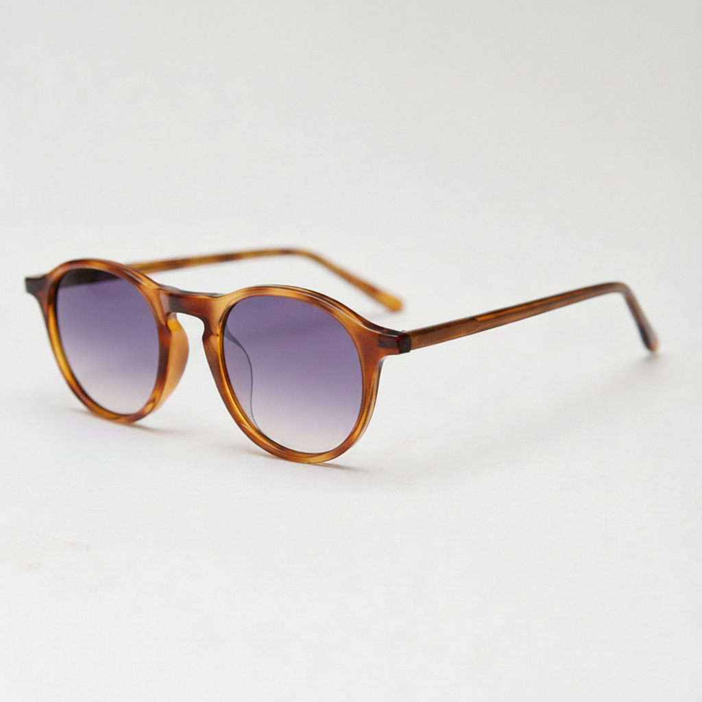 Moira Purple Gradient Lens Sunglasses Side View