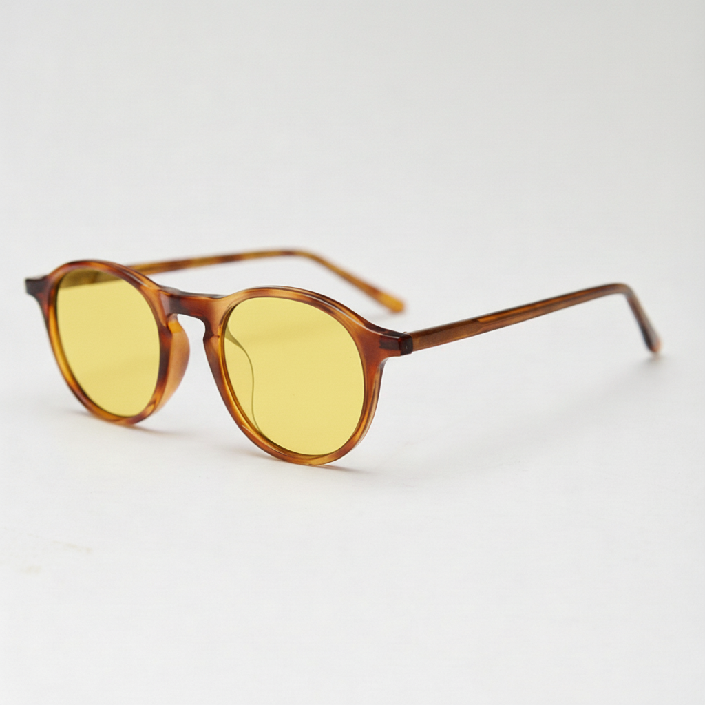 Moira Yellow Tinted Lens Sunglasses Side View