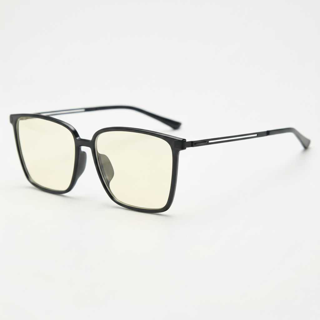 Sally Blue Light Blue Light Lens Glasses Side View