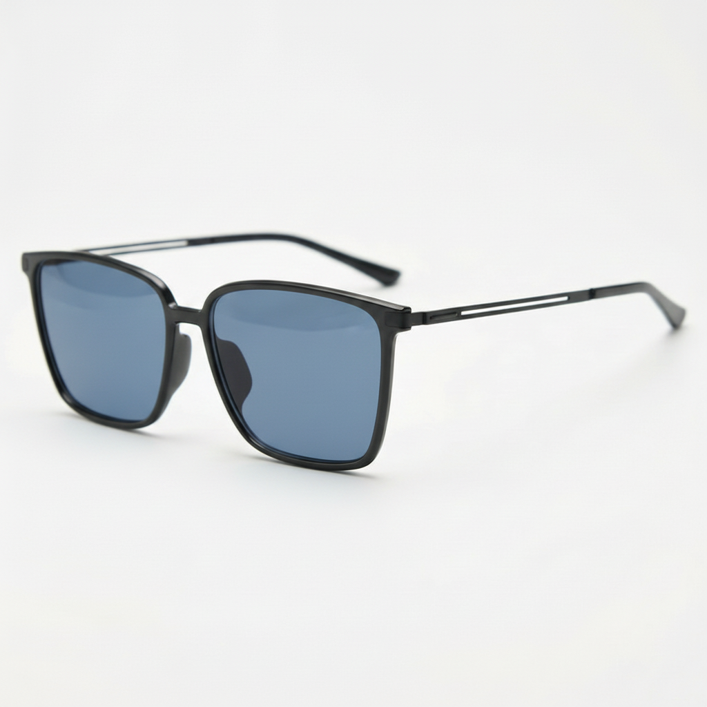 Sally Blue Tinted Lens Sunglasses Side View