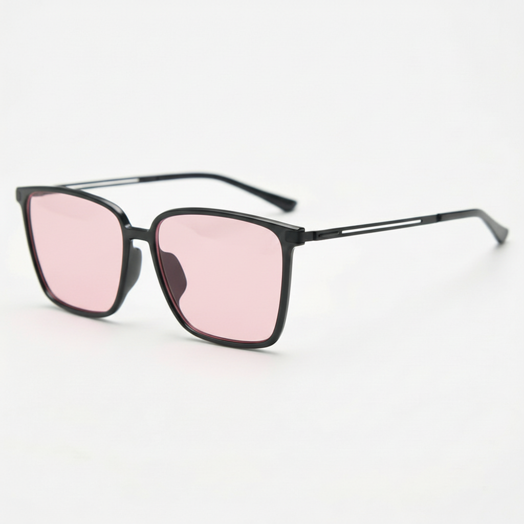 Sally Pink Tinted Lens Sunglasses Side View