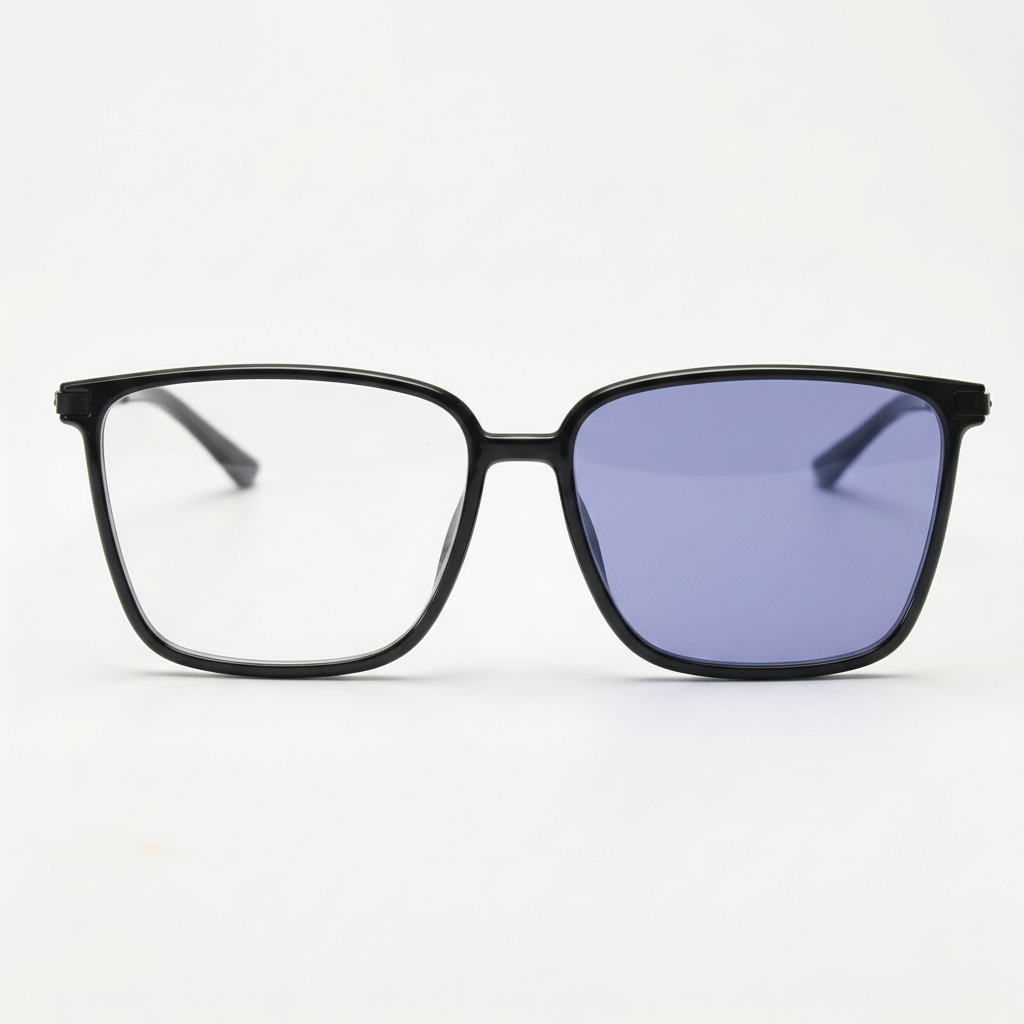 Sally Purple Photochromic Lens Glasses Front View