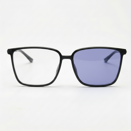 Sally Purple Photochromic Lens Glasses Front View